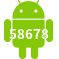 Aplicativo 58678 para Android